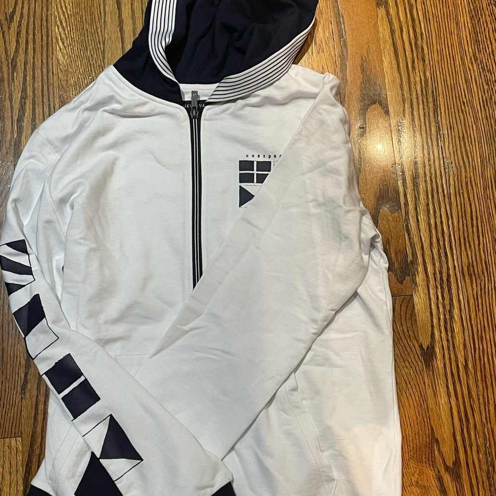 Kids White Hoodie